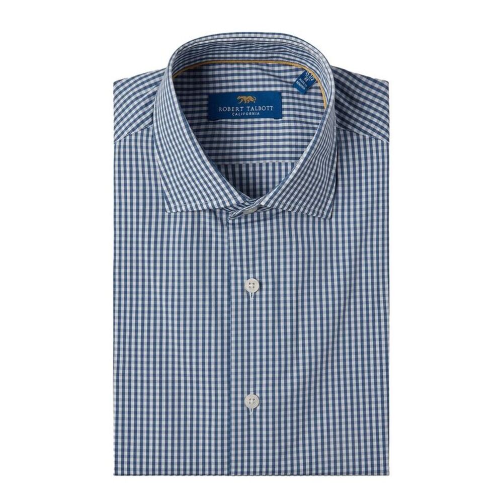 Robert Talbott Mens  Reynolds Gingham Dress Shirt